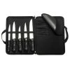 Sabatier Trompette Découpe Trousse 5 Couteaux De Cuisine -saladiers et coupelles Soldes trousse 5 couteaux de cuisine 6