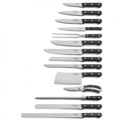 Sabatier Trompette Découpe Trousse 8 Couteaux De Cuisine -saladiers et coupelles Soldes trousse 8 couteaux de cuisine 11